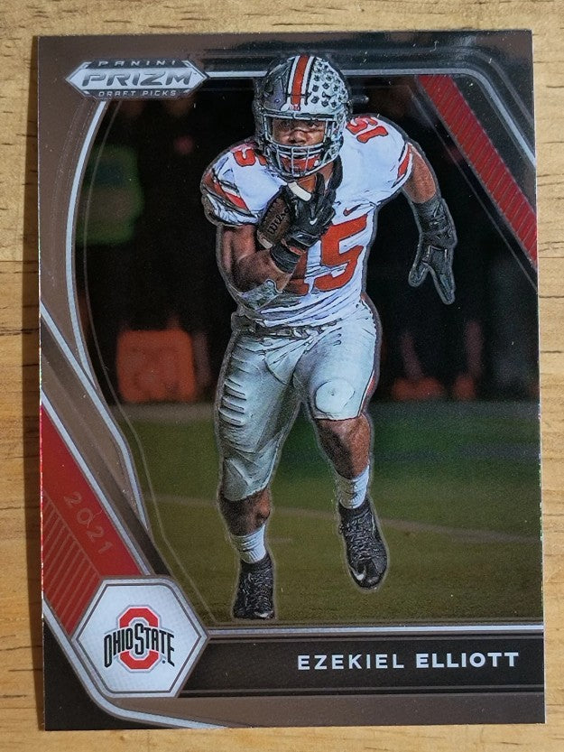 2021 Panini Prizm Draft Picks #87 Ezekiel Elliott
