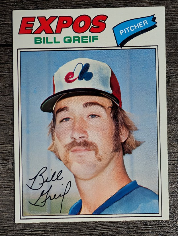 1977 Topps #112 Bill Greif (NM)