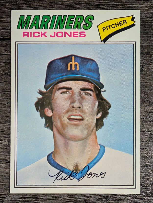 1977 Topps #118 Rick Jones RC (NM)