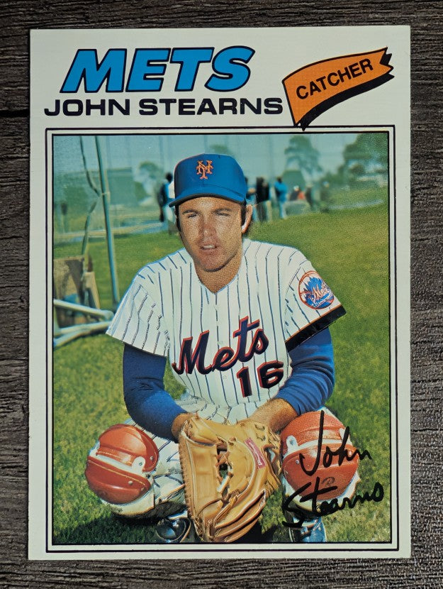 1977 Topps #119 John Stearns (VGEX)