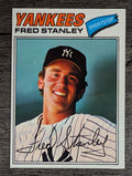 1977 Topps #123 Fred Stanley (EXMT)
