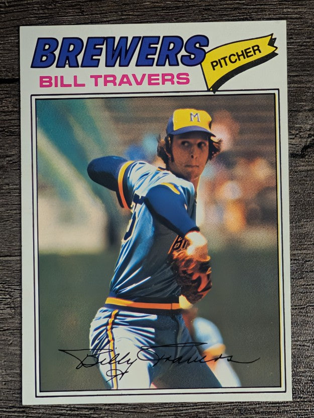 1977 Topps #125 Bill Travers (EXMT)
