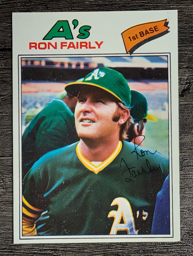 1977 Topps #127 Ron Fairly (EXMT)