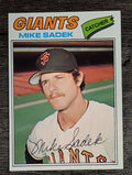 1977 Topps #129 Mike Sadek (EXMT)