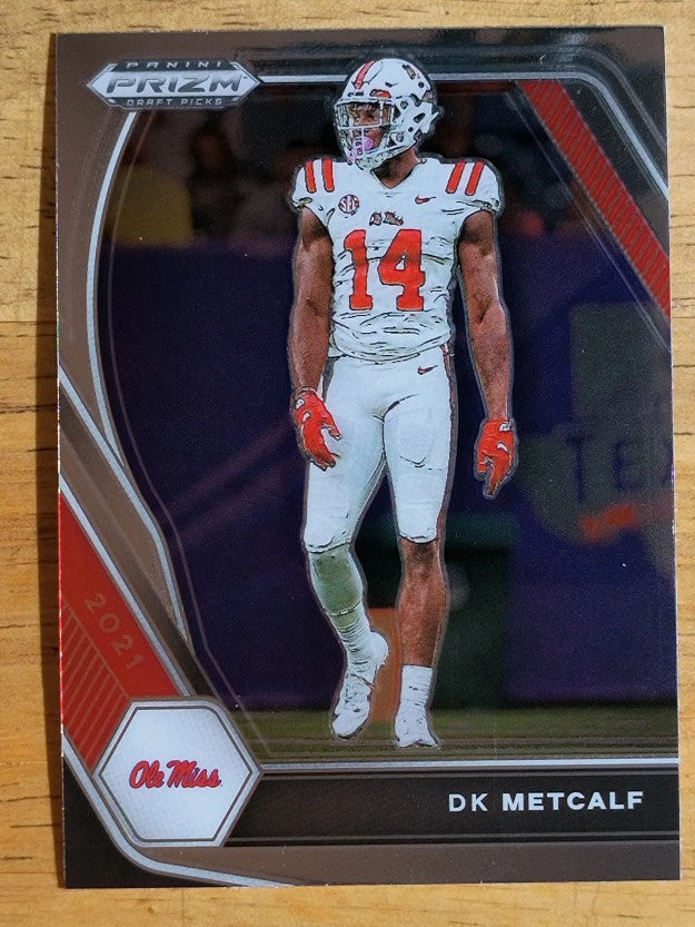 2021 Panini Prizm Draft Picks #57 D.K. Metcalf