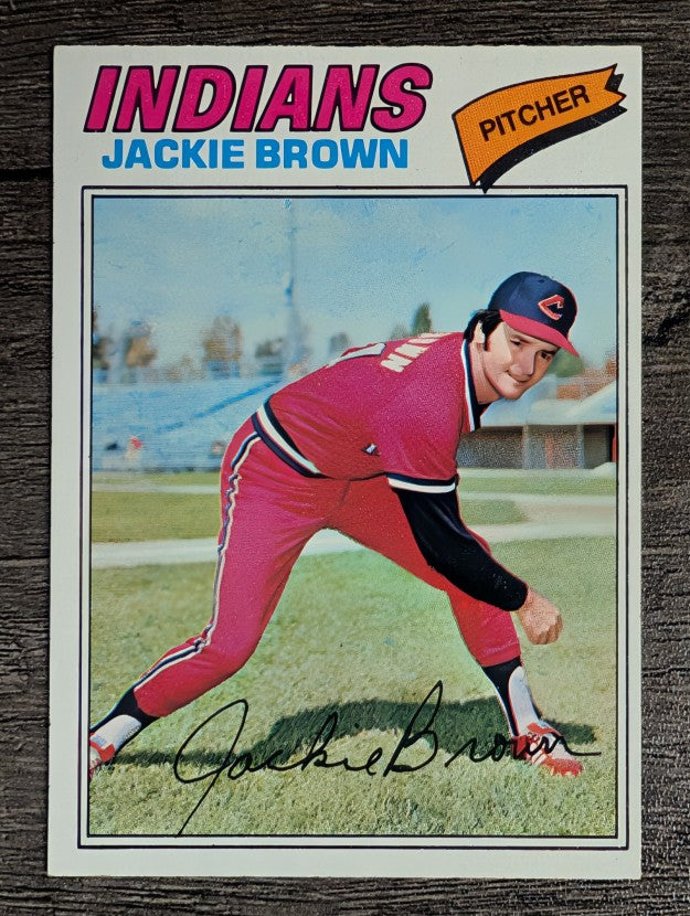 1977 Topps #147 Jackie Brown (EX)