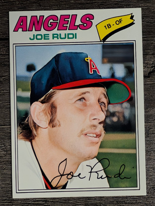 1977 Topps #155 Joe Rudi (EXMT)