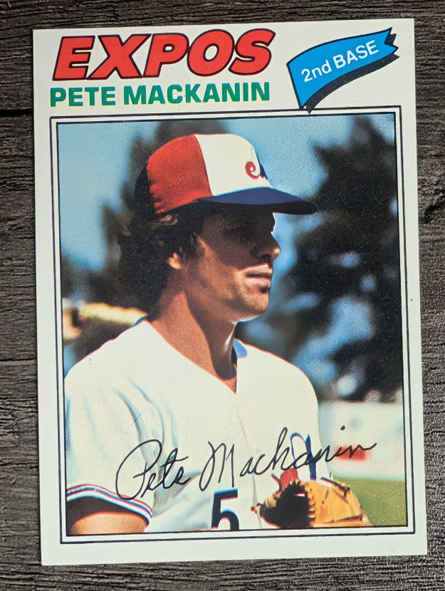 1977 Topps #156 Pete Mackanin (EXMT)
