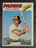 1977 Topps #158 Ted Kubiak (EX)