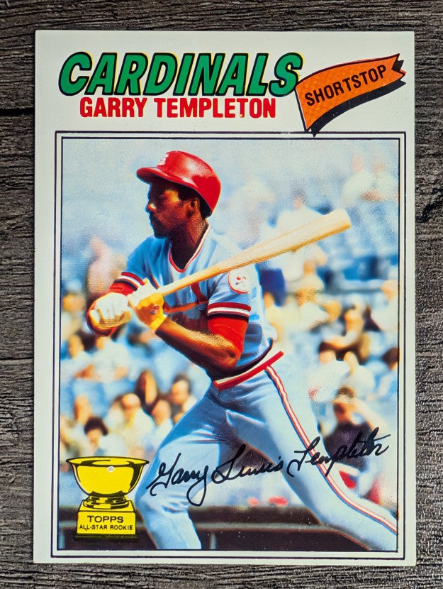 1977 Topps #161 Garry Templeton RC (EX)