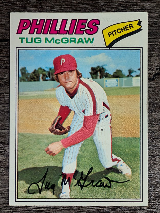 1977 Topps #164 Tug McGraw (EXMT)