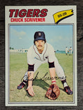 1977 Topps #173 Chuck Scrivener RC (NM)