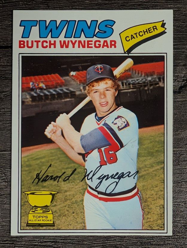 1977 Topps #175 Butch Wynegar RC (EXMT)