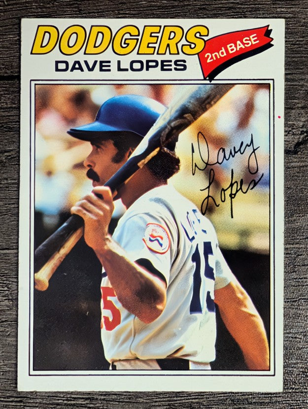 1977 Topps #180 Dave Lopes (EXMT)