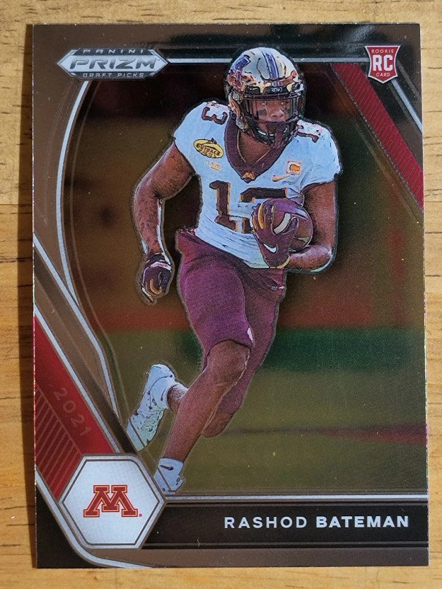 2021 Panini Prizm Draft Picks #116 Rashod Bateman RC