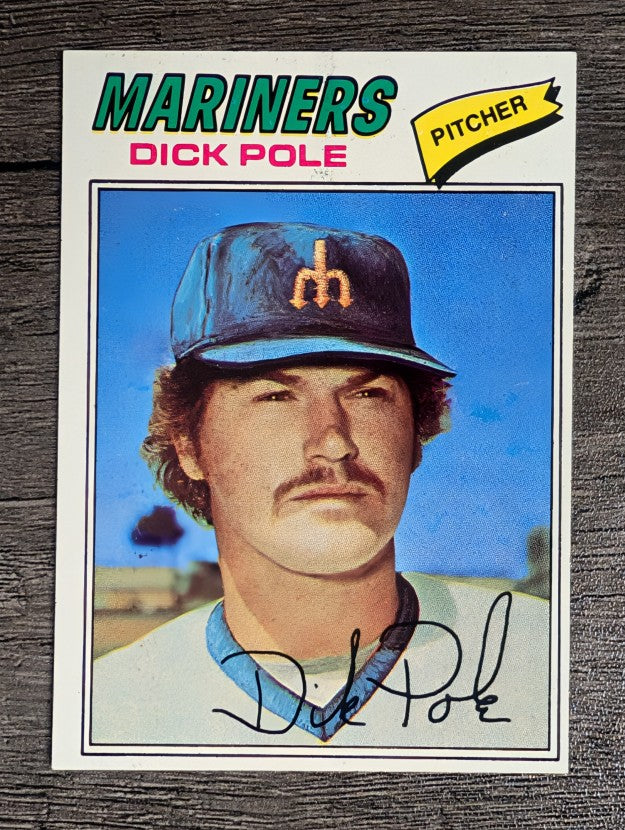 1977 Topps #187 Dick Pole (EX)