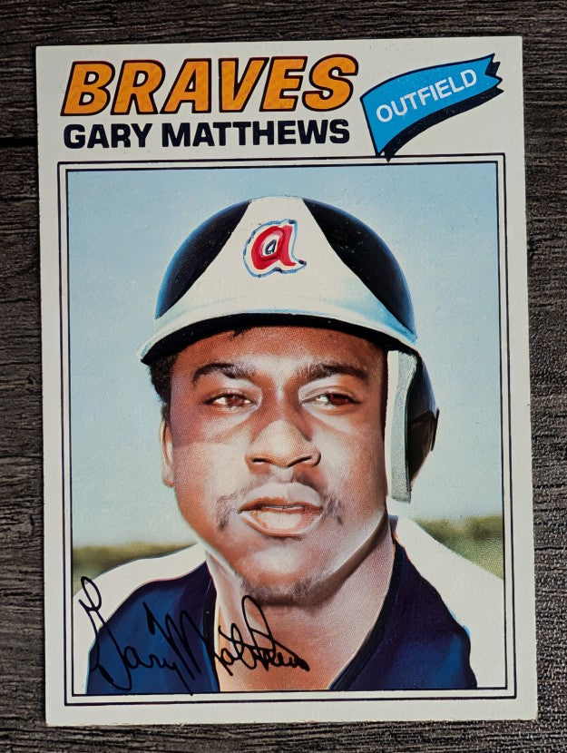 1977 Topps #194 Gary Matthews (EXMT)