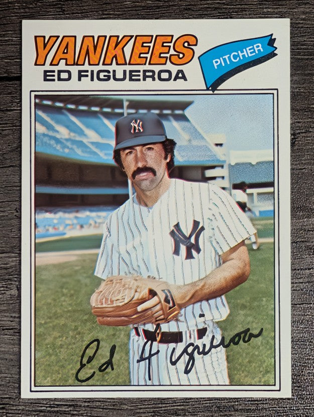 1977 Topps #195 Ed Figueroa (NM)