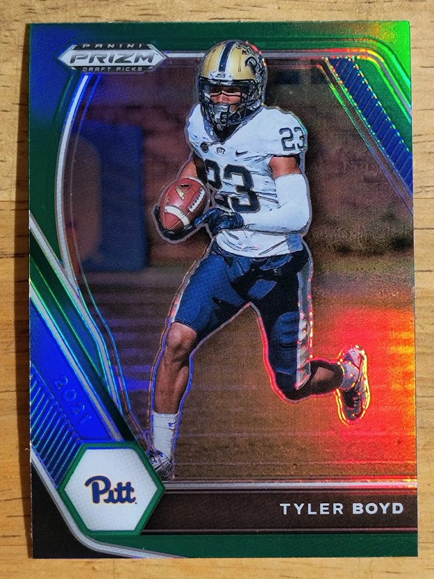 2021 Panini Prizm Draft Picks Prizms Green #38 Tyler Boyd