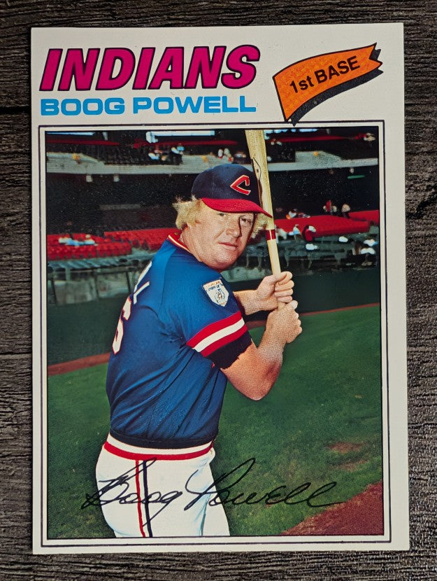 1977 Topps #206 Boog Powell (VGEX)