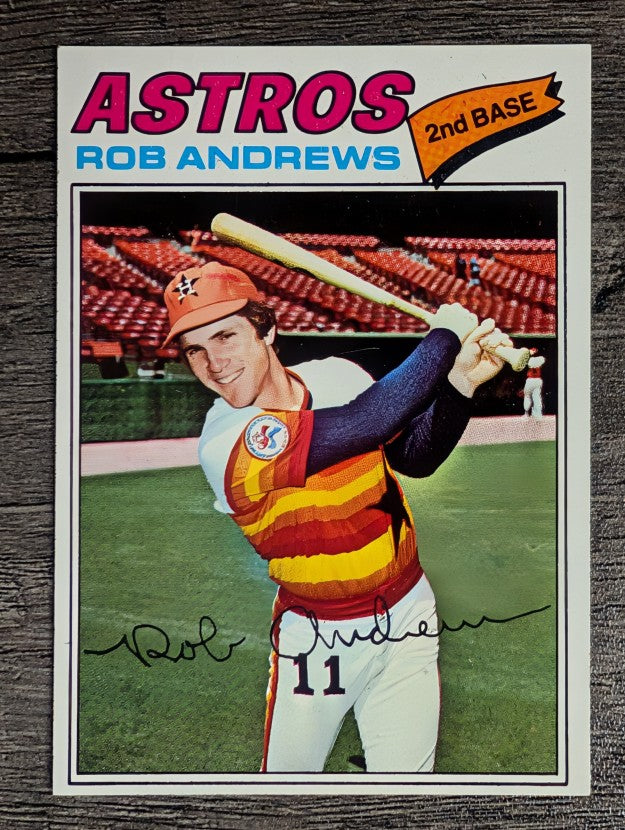 1977 Topps #209 Rob Andrews (EXMT)