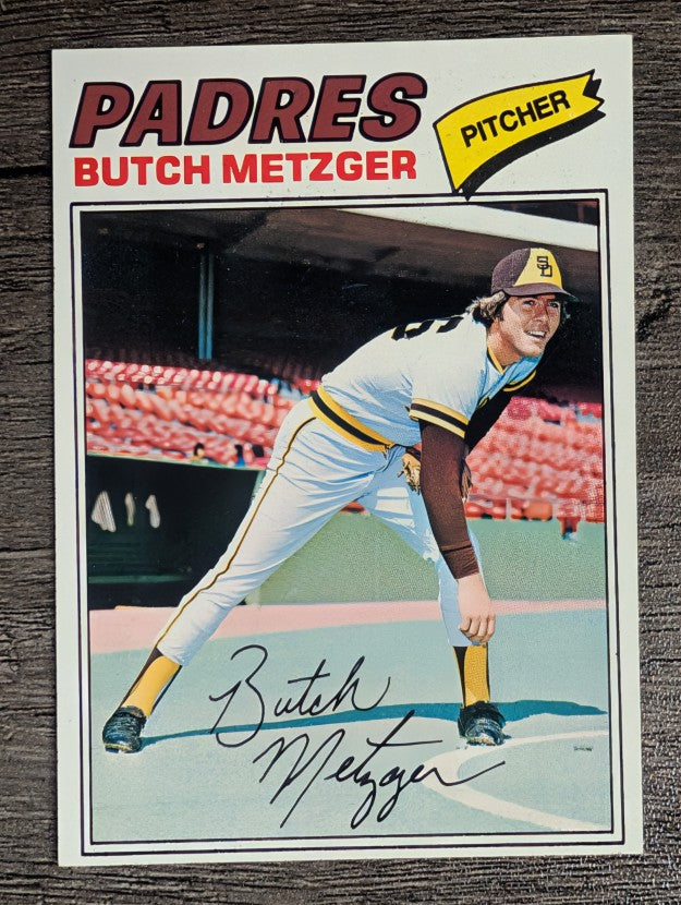1977 Topps #215 Butch Metzger (EXMT)