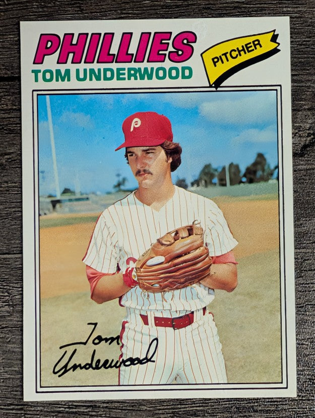 1977 Topps #217 Tom Underwood (EXMT)