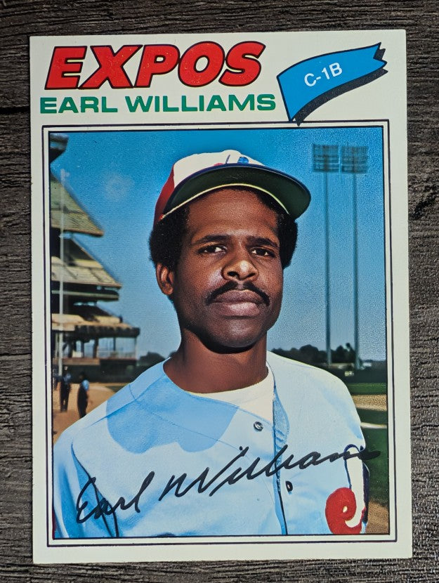 1977 Topps #223 Earl Williams (NM)