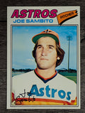 1977 Topps #227 Joe Sambito RC (EX)