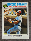 1977 Topps #233 Jose Morales RB (NM)