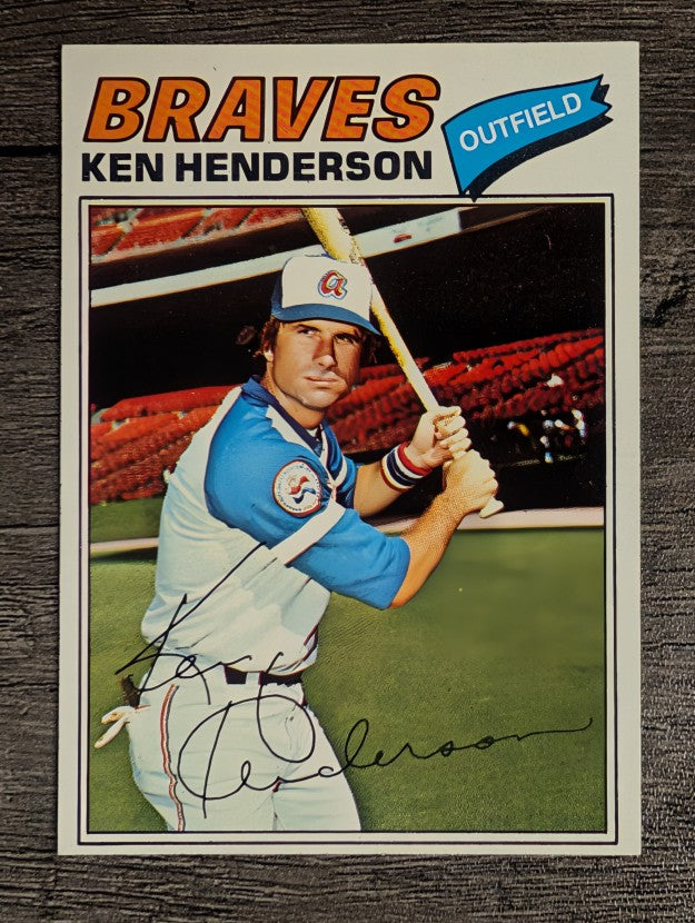 1977 Topps #242 Ken Henderson (EXMT)
