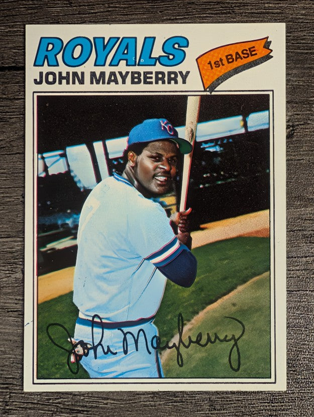 1977 Topps #244 John Mayberry (NM)