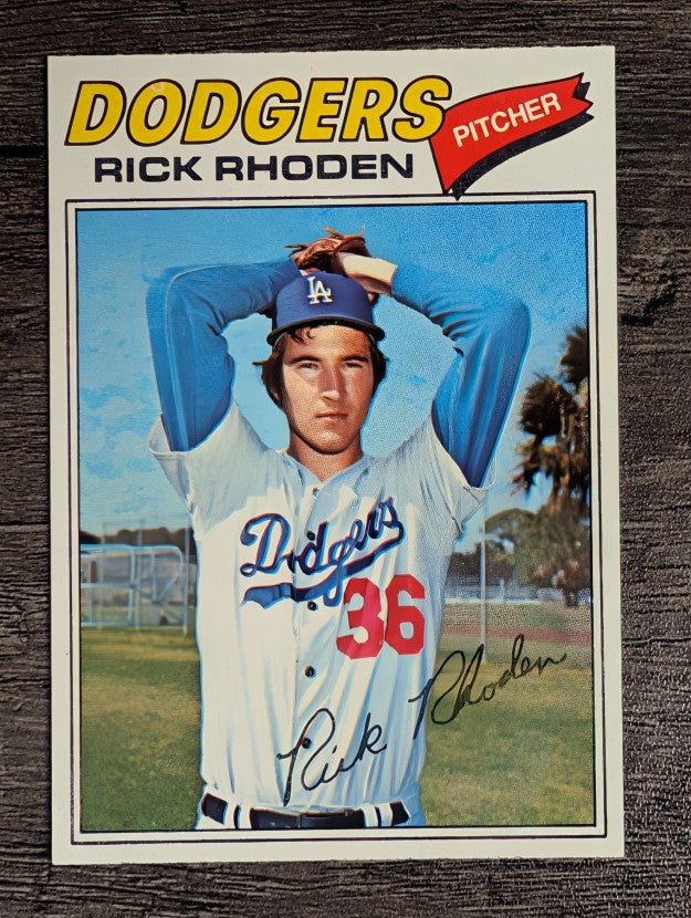 1977 Topps #245 Rick Rhoden (MINT)