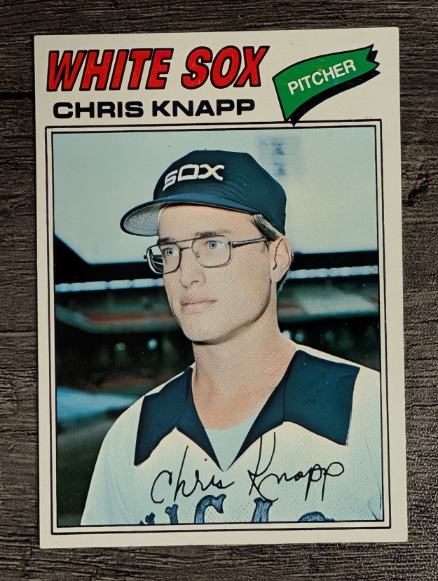 1977 Topps #247 Chris Knapp RC (NM)
