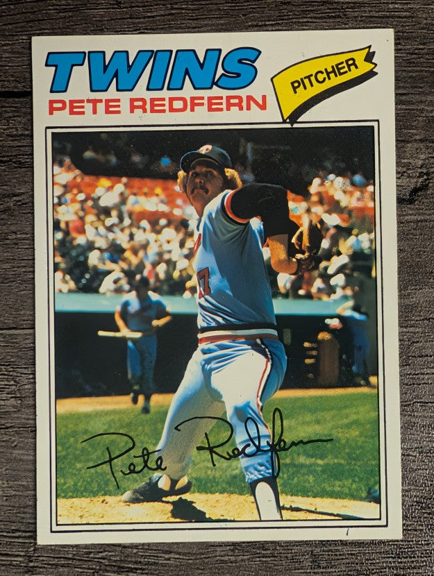 1977 Topps #249 Pete Redfern RC (NM)