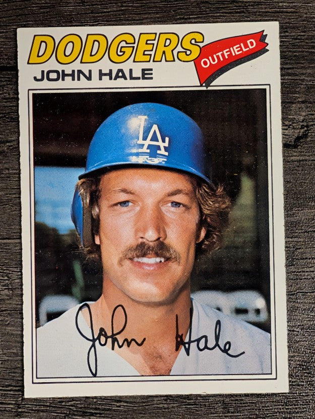 1977 Topps #253 John Hale (EXMT)