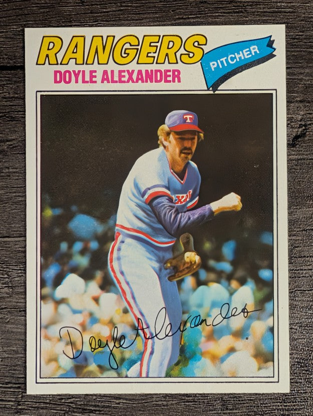 1977 Topps #254 Doyle Alexander (NM)
