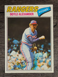 1977 Topps #254 Doyle Alexander (NM)