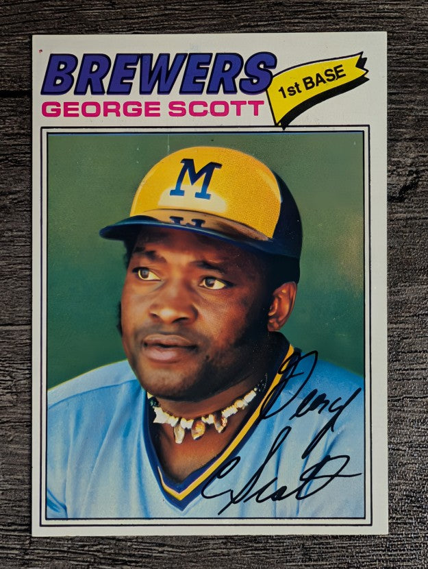 1977 Topps #255 George Scott (EXMT)