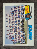 1977 Topps #259 New York Mets CL/Joe Frazier MG (NMMT)