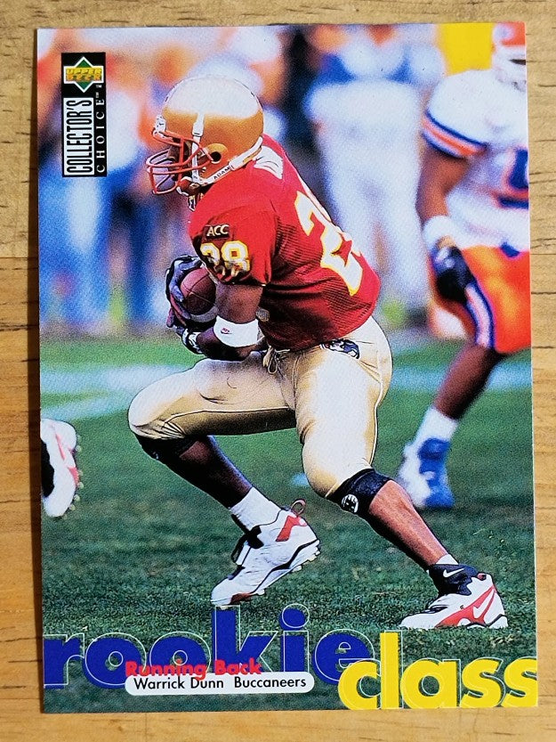1997 Collector's Choice #11 Warrick Dunn RC