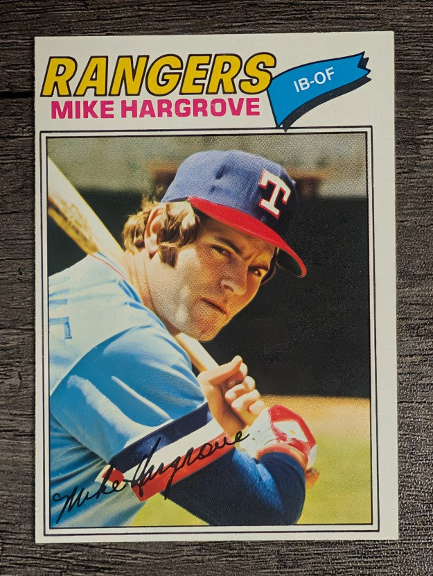 1977 Topps #275 Mike Hargrove (EX)