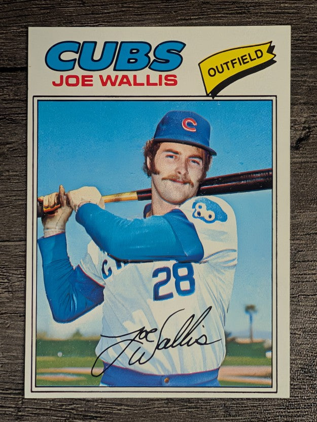 1977 Topps #279 Joe Wallis (EX)