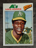 1977 Topps #284 Mike Norris (EX)