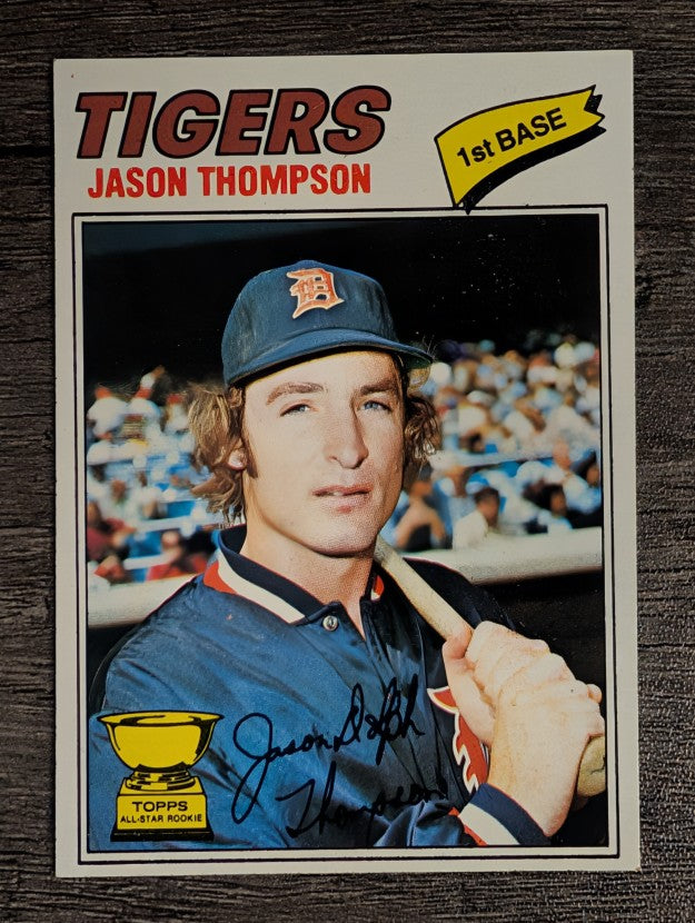 1977 Topps #291 Jason Thompson RC (EXMT)