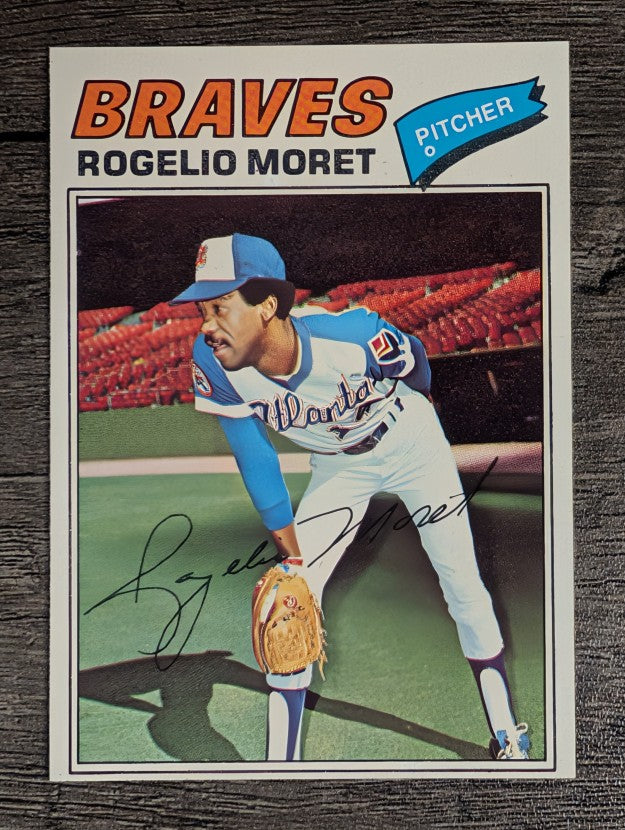 1977 Topps #292 Rogelio Moret (EXMT)