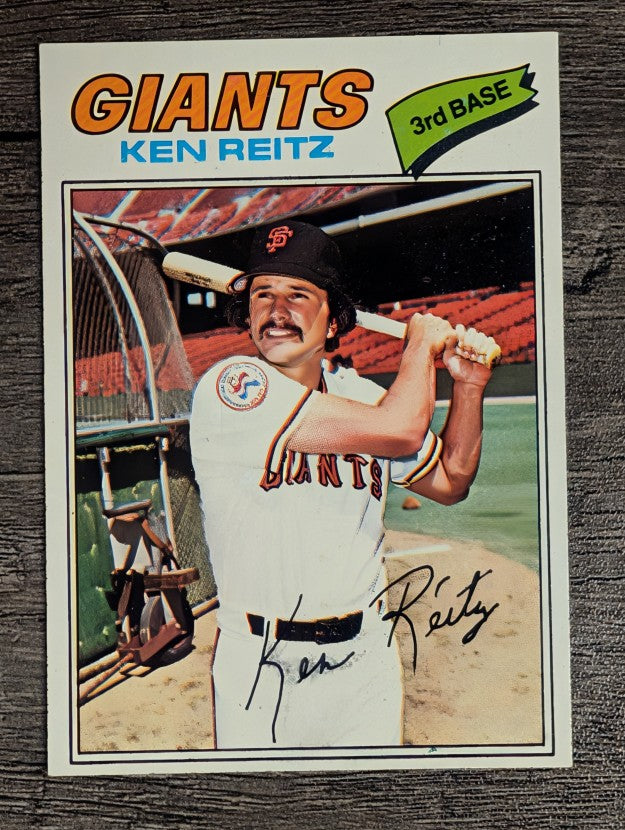 1977 Topps #297 Ken Reitz (EXMT)