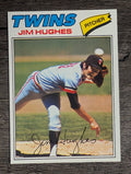 1977 Topps #304 Jim Hughes (EXMT)