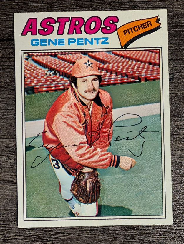1977 Topps #308 Gene Pentz RC (NMMT)