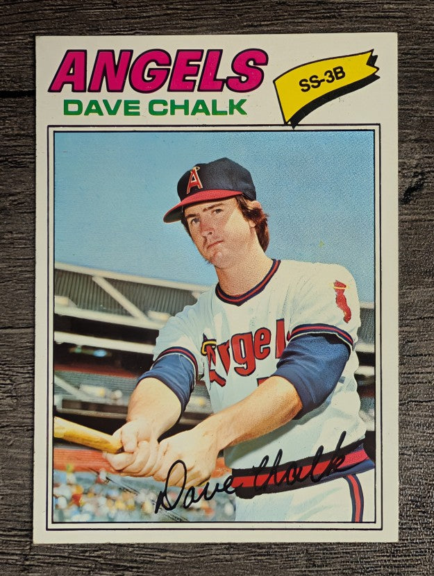 1977 Topps #315 Dave Chalk (NM)